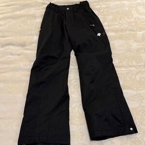Size small black Descente ski pants